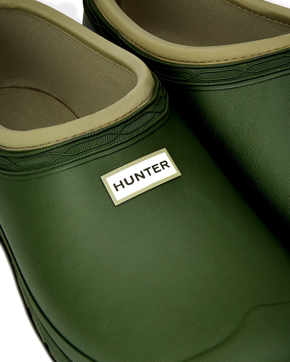 Zuecos Hunter Hombre - Gardener - Verdes - QNEOGUZ-76